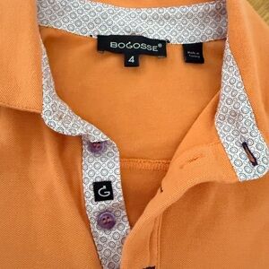 Bogosse polo tshirt Men's Orange medium men